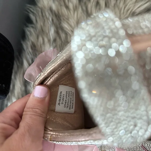 JESSICA SIMPSON Silesta  rhinestone sneakers - Picture 6 of 6